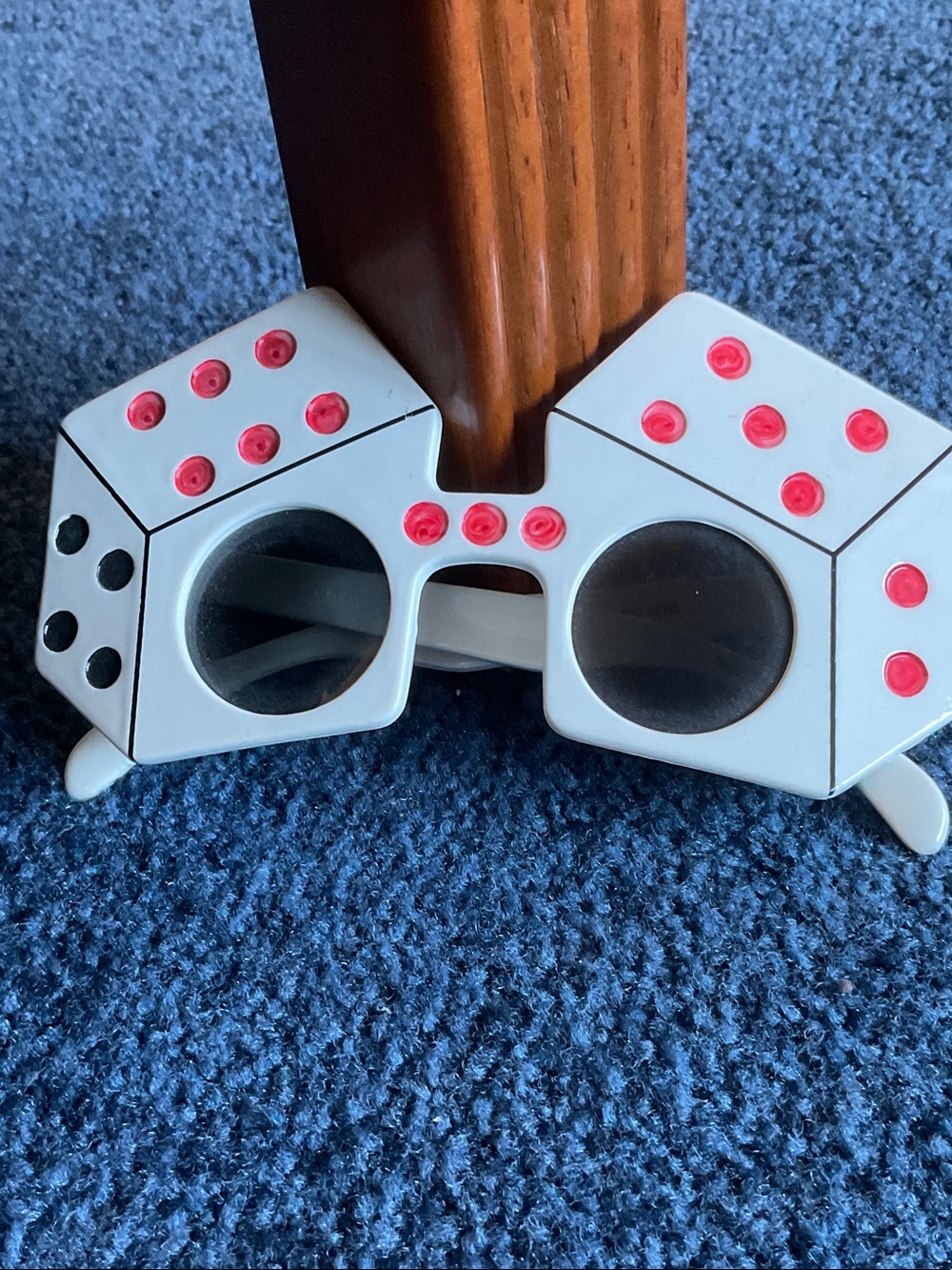 Dice Bunko gambling Novelty uv Sunglasses
